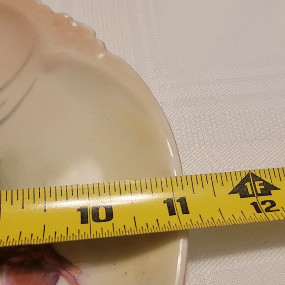 GDA Limoges France Decorative Plate Pre World War 2 Hand Painted Good Condition - Picture 10 of 11